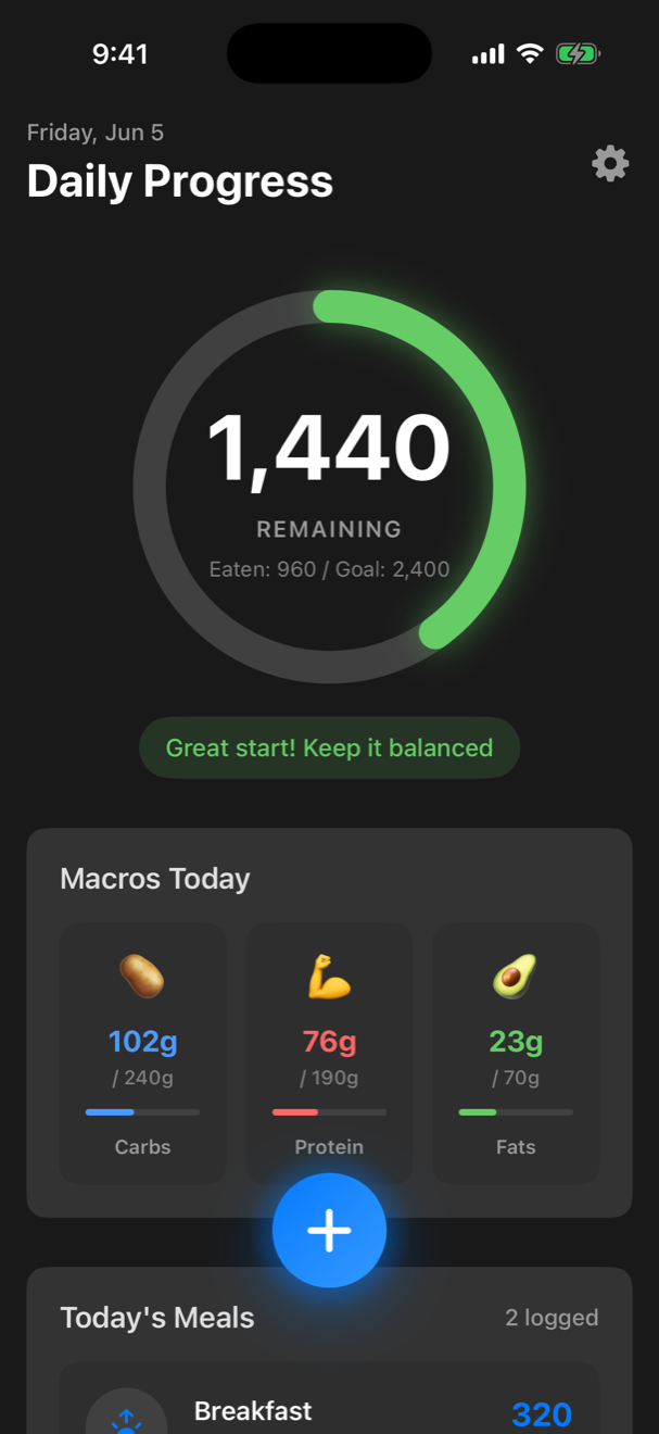 MacroCal screenshot